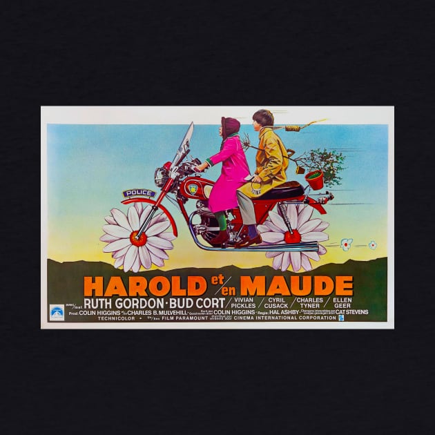 HAROLD AND MAUDE- FRENCH MOVIE POSTER by The Jung Ones